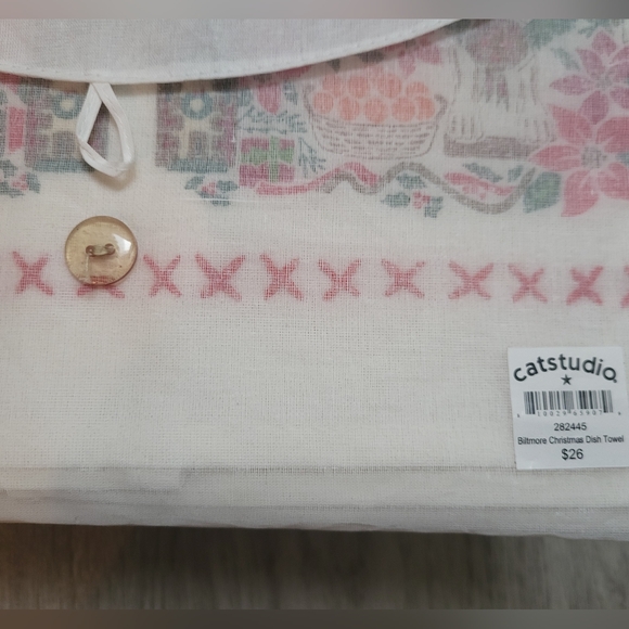 The Biltmore Holiday Tea Towel By Cat Studio - Picture 4 of 9